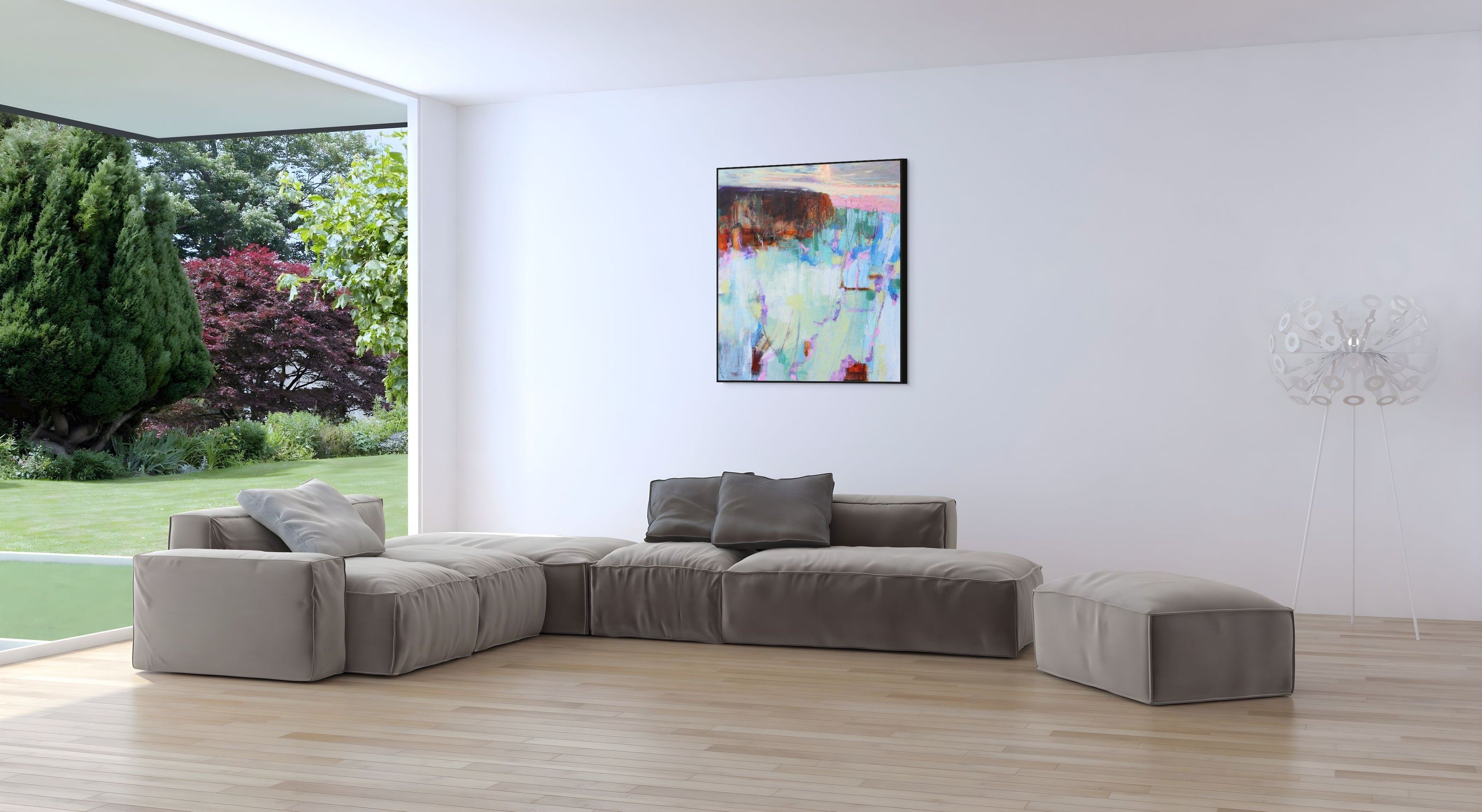 The Valley of Promise - Landscape Abstract Art– Original Australian Art by Tara Lewis
