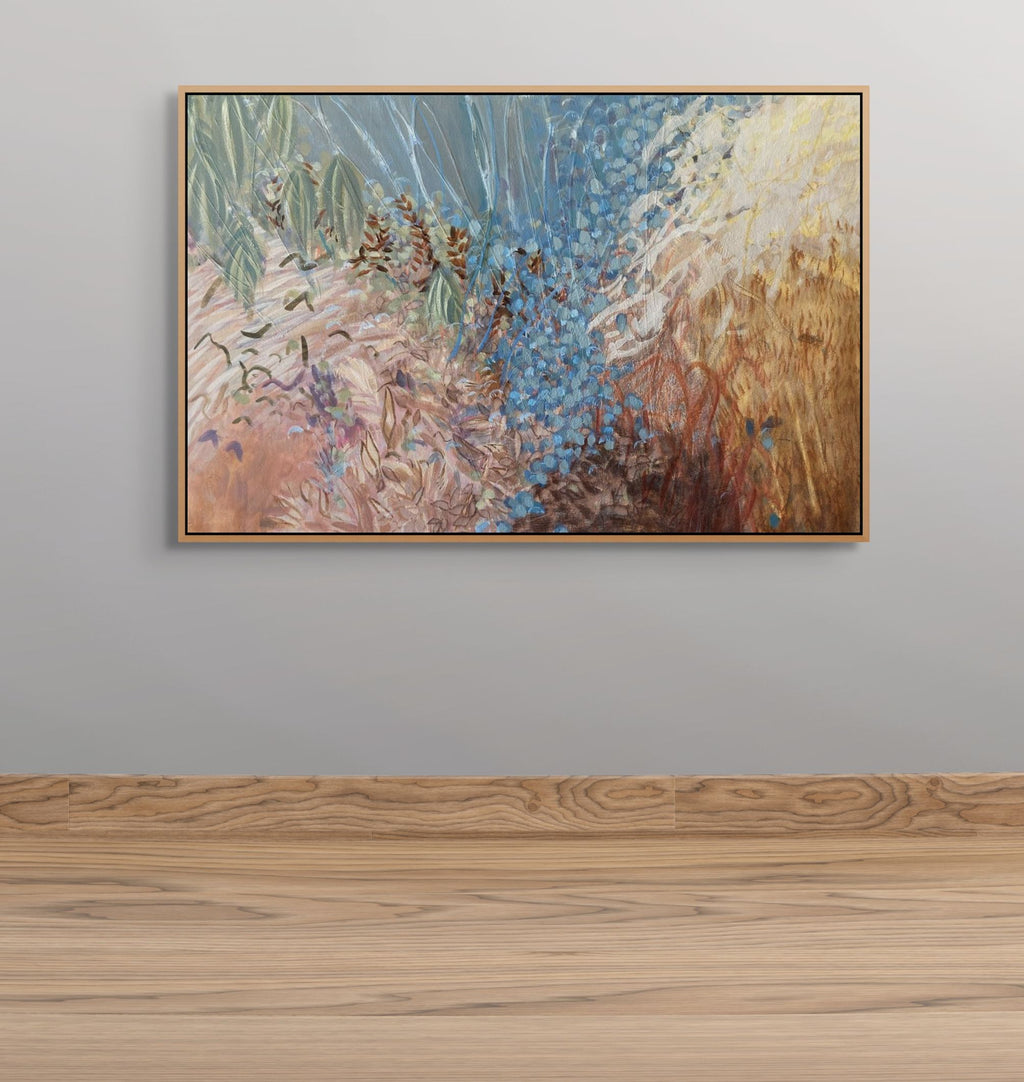 Abstract Art – Original Australian Art by Tara Lewis - Twilight in the Ranges