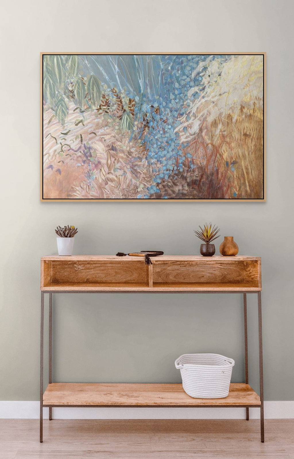 Abstract Art – Original Australian Art by Tara Lewis - Twilight in the Ranges